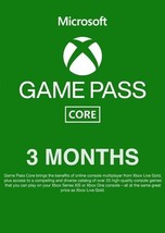 Microsoft Xbox Live Gold Game Pass Core - 3 Months (90 Days) - GLOBAL - £18.37 GBP