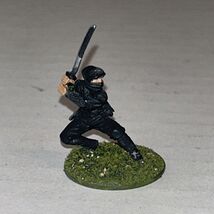 Ral Partha Warhammer Metal Painted Miniature Ninja Assassin With Sword - $18.97