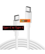 15PK - New PD 60W Fast Charging Type-C to Type-C Data 1m Cable - $54.00