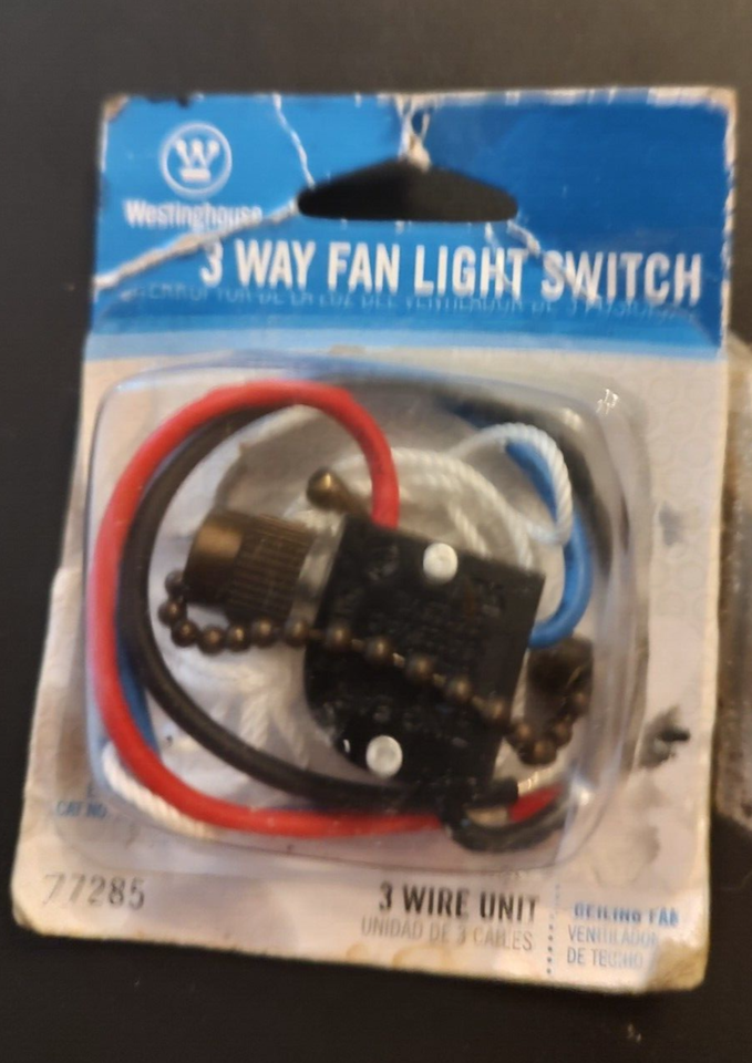 Westinghouse Ceiling Fan 3-Way Switch - $7.85