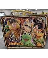 Vintage 1979 The Muppets Metal Lunch Box &#39;&#39;Kermit&#39;&#39;-King Seeley No Therm... - $34.97 CAD