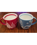 Starbucks Coffee Co. 8oz Penguin Holiday 2007 Red, Blue or both Christma... - $24.70 CAD+