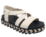 Sorel Women Slingback Sandals Roaming Criss Cross Size US 5 Chalk White ... - £59.35 GBP
