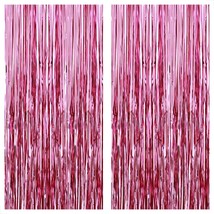 , Pink Backdrop For Pink Party Decorations - Xtralarge 6.4X8 Feet, Pack Of 2 | P - £13.66 GBP