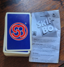 Skip-Bo Playing Cards Replacement Game Night Camping Family Night Fun - £7.96 GBP