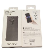 Genuine Style Cover Leather Case For SONY Xperia Pro-i  -Black-XQZ-CLBE - £46.73 GBP