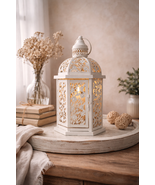 White Candle Lantern - $46.00