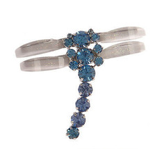 Wholesale Bulk Lot 6 Blue Rhinestone Iridescent Sparkle Dragonfly Brooches Pins - £13.89 GBP