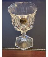 New Vintage Cristal d'Arques Chaumont Lead Crystal Wine Glass 6oz Discon... - $4.95