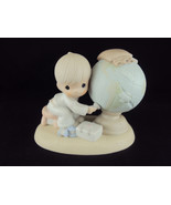 Precious Moments, E1381R, Jesus Is The Answer, Issued 1992, Retired 1996 - $49.08 CAD