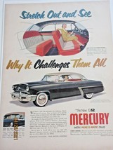 1952 Magazine ad for Mercury - &#39;52 Monterey, Space-planned design, Merc-... - $13.57 CAD