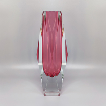 1960s Astonishing Pink Vase By Flavio Poli for Seguso. Made in Italy - £464.11 GBP