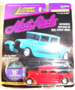 1997 Johnny Lightning #22 Hot Rods 1929 CREW CAB Red w/Chrome Spoke Wheels - $12.75