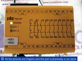 Pilz PZE 9P 24VACDC 8n/o 1n/c Safety Relay 777140 - £191.65 GBP