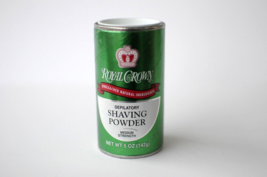 Royal Crown Depilatory Shaving Powder Lemon Lime Fragrance Green 5 oz Me... - £15.63 GBP