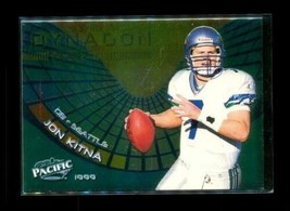 1999 Pacific Dynagon Turf Chrome Football Card #19 Jon Kitna Seattle Seahawks - £6.72 GBP