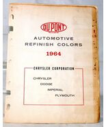 1964 Chrysler/Imperial/Plymouth/Dodge Exterior Color Samples 695 - $13.14 CAD