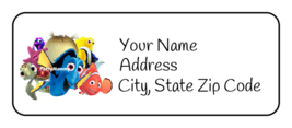 Finding Nemo Return Address Labels, Stickers, Personalized, Disney, Tags... - £9.27 GBP