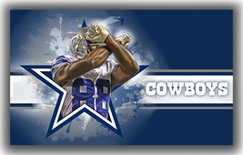 Dallas Cowboys Football Team Memorable Flag 90x150cm3x5ft Cowboys Super Banner - £11.63 GBP