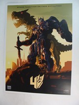 Transformers 4 Age Of Extinction Imax Limited Edition Rare Movie Poster 18&quot;X24&quot; - £10.65 GBP