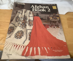 Afghan Book 2, 16 Knit &amp; Crochet Afghans, Leisure Arts Leaflet 102 - £7.58 GBP