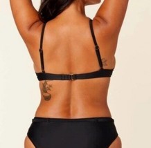 NEW Andie Womens S Sicily Bikini Top Black Underwire Sexy Swim  - £23.14 GBP