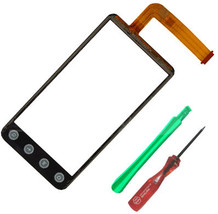 Touch Screen Glass digitizer replacement Part for Sprint HTC Evo 3D PC86100 new - £11.45 GBP