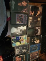 lot of 12 cassettes pop music, Natalie Cole, Streisand, Bolton. Iglesias, Jones - £12.50 GBP