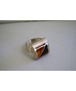 Polish MCM Amber Sterling Silver Ring Tomasz Debowski Maciej Szulimowicz... - £45.64 GBP