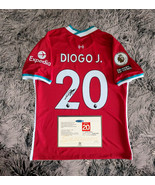 20/21 Liverpool Home DEBUT Jersey/Shirt Diogo Jota SIGNED - COA - 2020 - $111.69