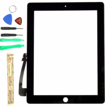 Touch Screen Glass screen Digitizer Replacement for Ipad 4 4g A1460 A1458 A1459 - £28.97 GBP