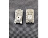(2) WWII Micro Armour Tank Hull Metal Miniature Bits 1/285 Scale - $9.89