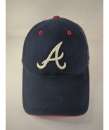 Atlanta Braves Twins Enterprise, INC Adjustable Hat Blue Dad Hat Vintage - $380.59 MXN