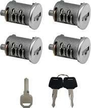 Tikscience 4 Pack Lock Cylinders Fit For Yakima Car Roof Rack System Com... - £33.01 GBP