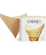 Chemex Natural Coffee Filters, Square, 100Ct - Exclusive Packaging - $52.09 CAD