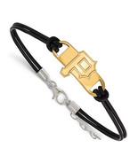 SS GP  Pittsburgh Pirates Leather Bracelet Small Center - $110.83 CAD