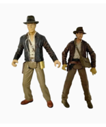INDIANA JONES  4&quot; Action Figure Lot of 2  Raiders 2000 &amp; 2007 one has a gun - $13.43 CAD