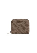 Guess Women Wallet - Designer Fashion Brown Purse Stylish 2025 Collection New - $1,182.35 MXN
