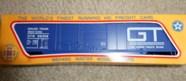 Vintage Mehano HO Scale Grand Trunk Western 591399 50&#39; Box Car MIB - £14.04 GBP