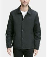 Levi&#39;s Men&#39;s Reflective Coaches Jacket Black Size Medium - $57.75 CAD