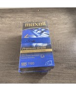 Sealed Maxell VHS Tape Lot Of 3 Cassette Standard 6 Hours EP Mode T-120/... - $18.07 CAD