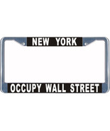 Occupt Wall Street License Plate Frame (Stainless Steel) - $262.13 MXN