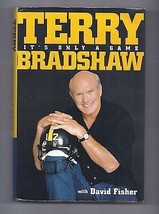 It&#39;s Only A Game By Terry Bradshaw David Fisher Steelers NFL Hardcover Book - £7.62 GBP