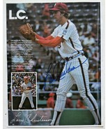 Larry Christenson Signed Autographed Color 8.5x11 Photo - Philadelphia P... - €13,01 EUR