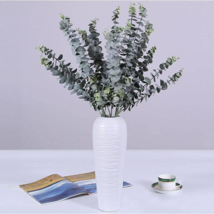 3 branches Eucalyptus,Artificial plant,eucalyptus leaves,money leaves bu... - $6.82