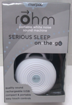 New Marpac Rohm Portable Travel Sleep Sound Machine in White - £11.94 GBP