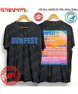 SUNFEST MUSIC FESTIVAL 2024 T-shirt All Size Adult S-5XL Kids Babies Tod... - $33.29 CAD+