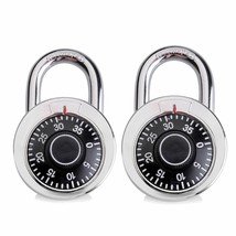 2-Pack 3 Digit Combination Password Padlock Gym Travel Locker Door gym l... - £8.68 GBP