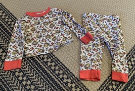 Toddler Boy Monkey Pajama Set Size 2t - £7.11 GBP