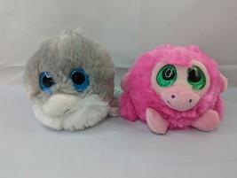 Fiesta Lubby Cubbies Pink Monkey Sealife Shark Plush 4 Inch Stuffed Animal Toy - $9.95